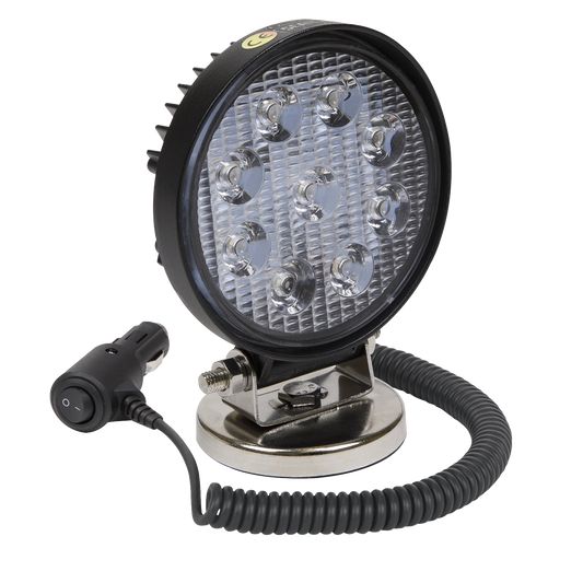 27W SMD LED Round Worklight with Magnetic Base