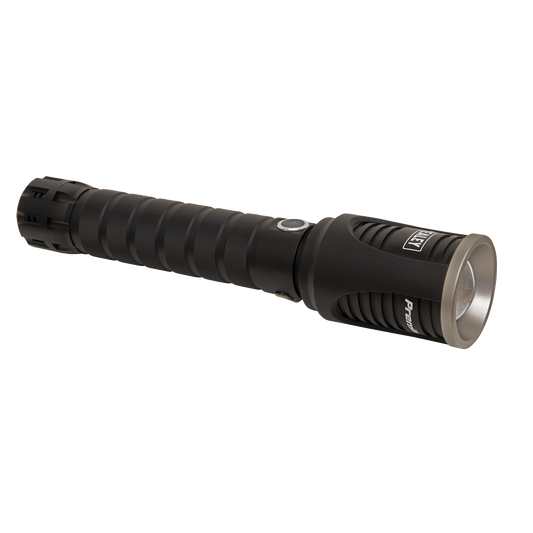 60W COB LED Rechargeable Aluminium Torch with Adjustable Focus