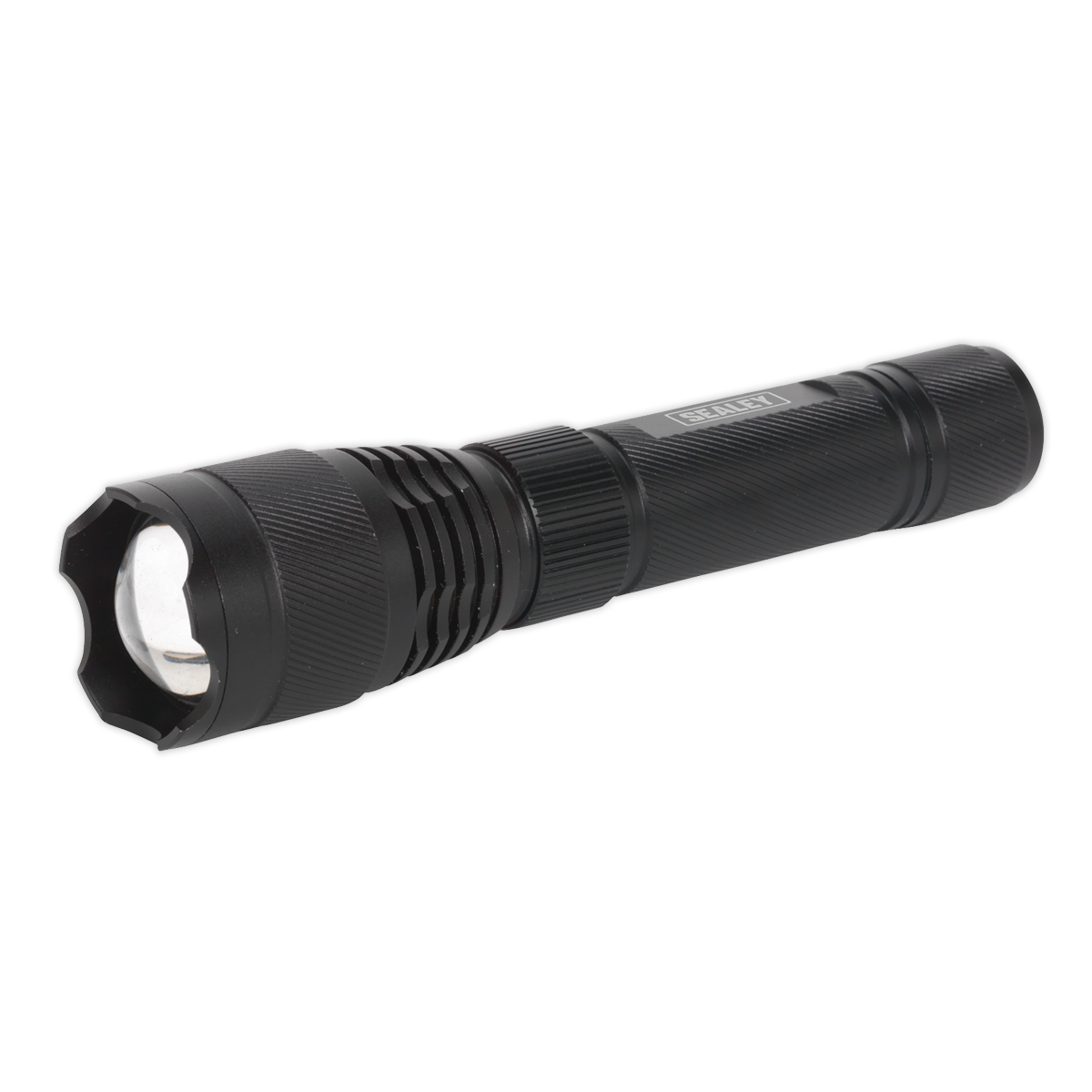 10W SMD LED Rechargeable Aluminium Torch - Adjustable Focus