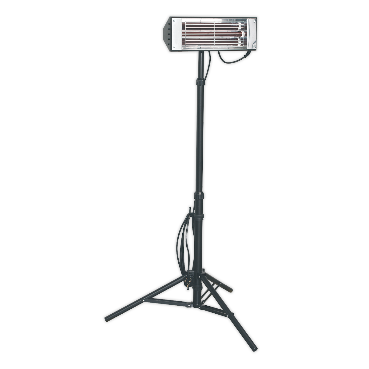 1500W Infrared Quartz Heater with Telescopic Tripod Stand