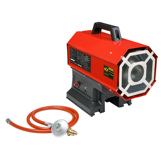 30,000-68,000Btu/hr (9-20kW) Space Warmer® 230V Propane Heater with 20V Cordless Option