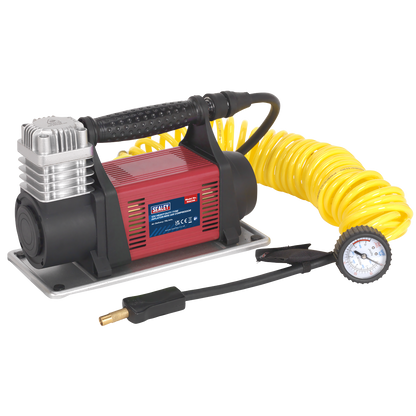 12V Heavy-Duty Tyre Inflator/Mini Air Compressor