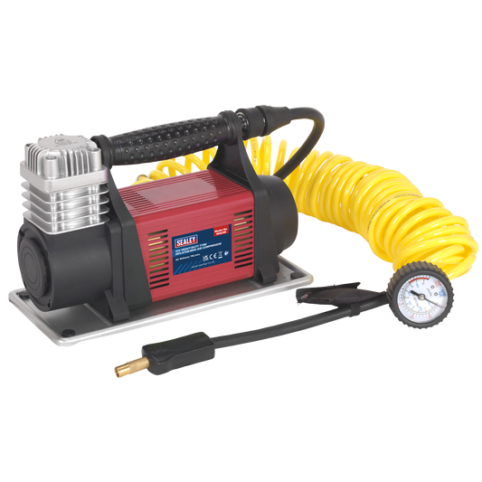 12V Heavy-Duty Tyre Inflator/Mini Air Compressor