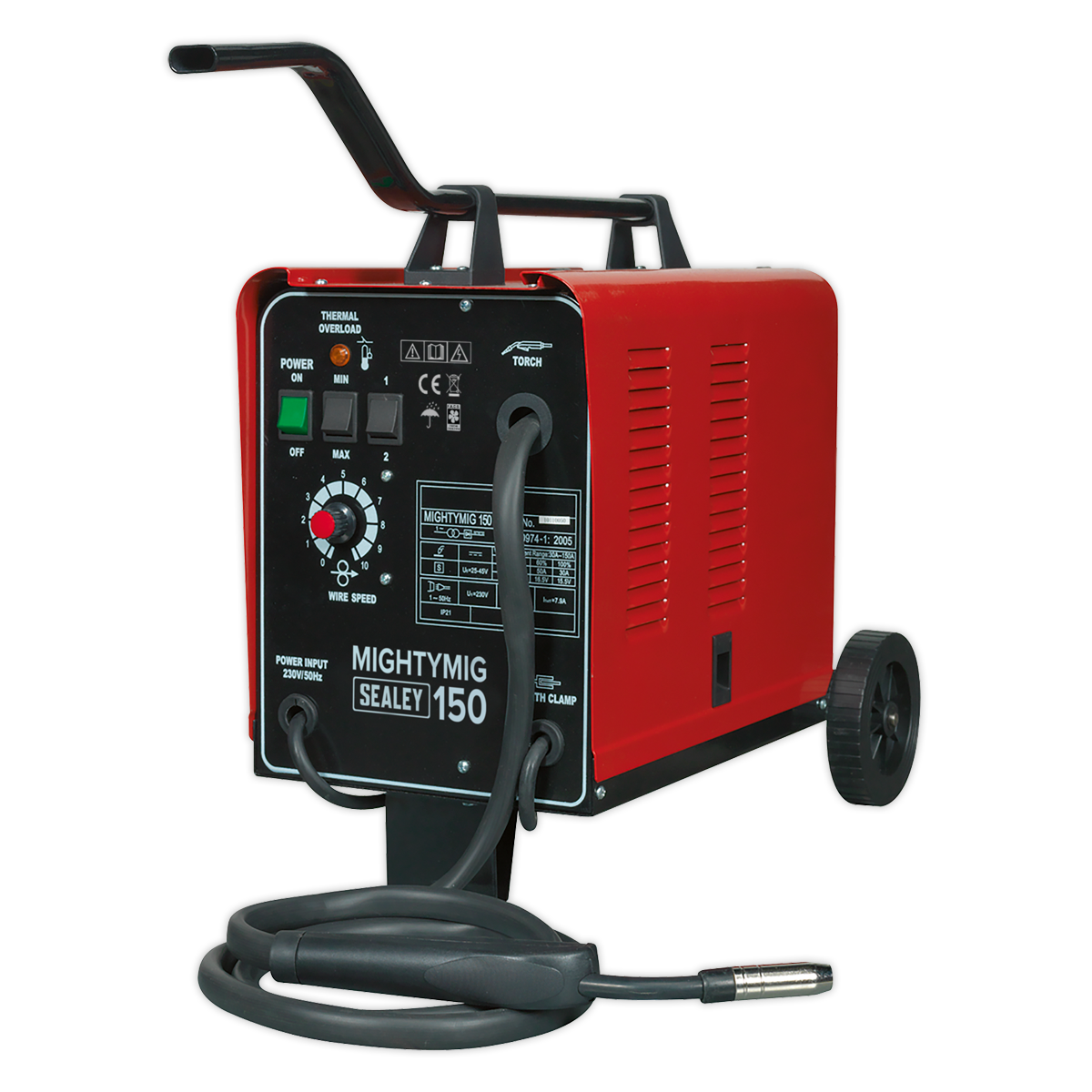 150A Professional Gas/No-Gas MIG Welder