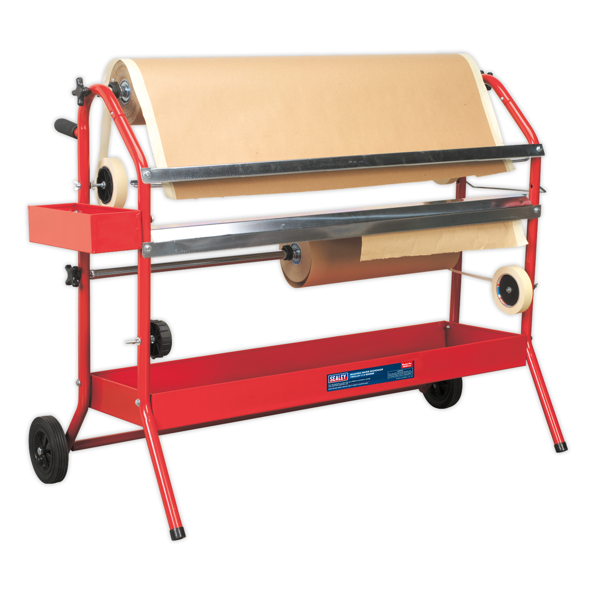 Masking Paper Dispenser Trolley - 2 x 900mm Rolls