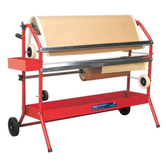 Masking Paper Dispenser Trolley - 2 x 900mm Rolls