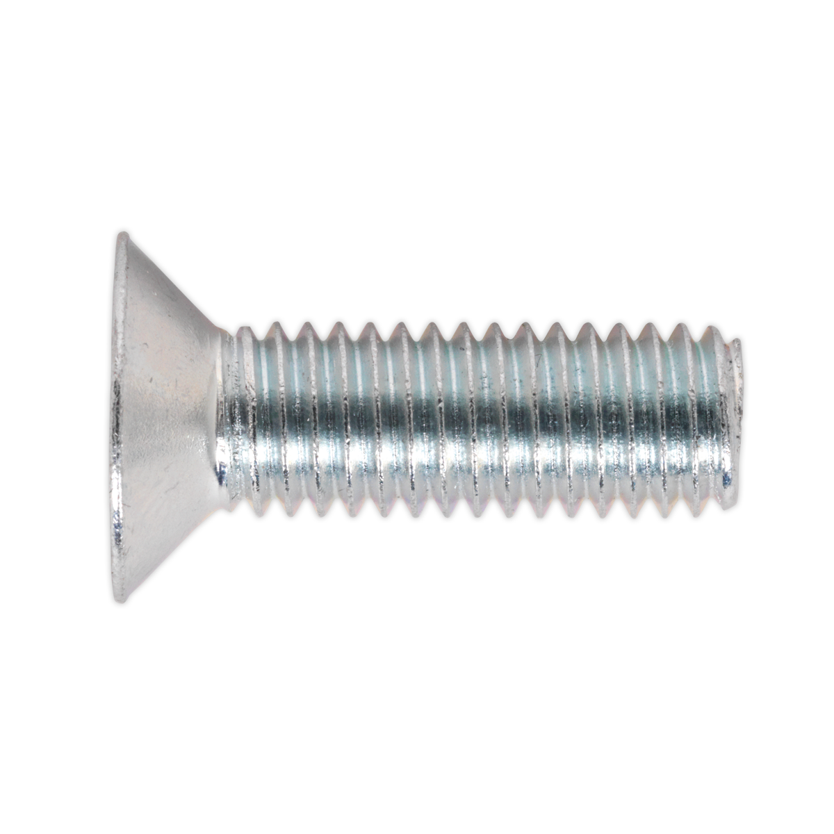 M8 x 25mm Countersunk Pozi Machine Screw - Pack of 50