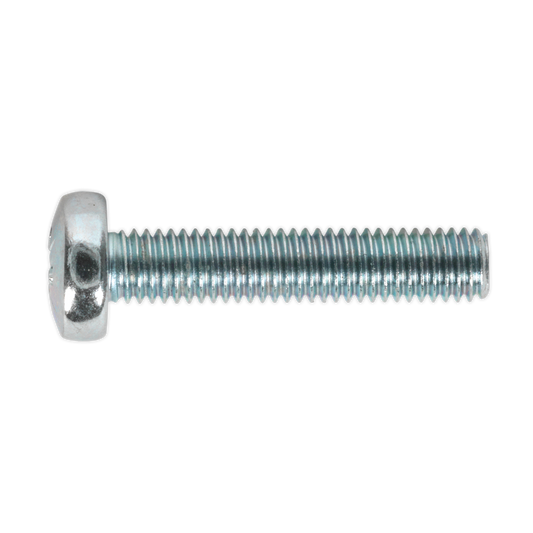 M5 x 25mm Pan Head Pozi Machine Screw DIN 7985Z - Pack of 50