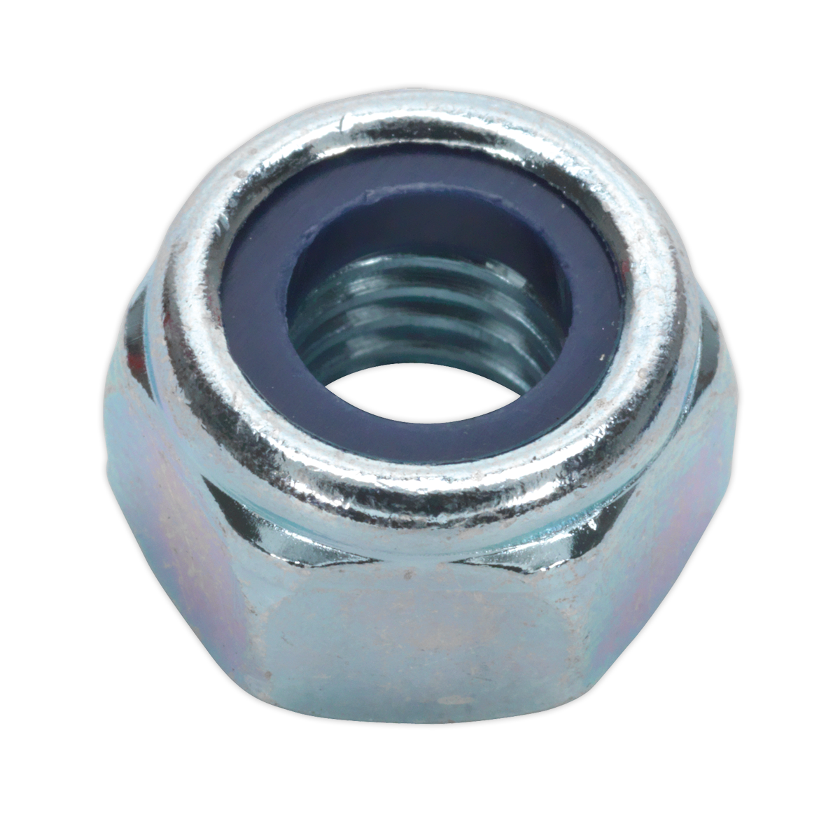 Zinc Plated Nylon Locknut DIN 982 - M10 - Pack of 100