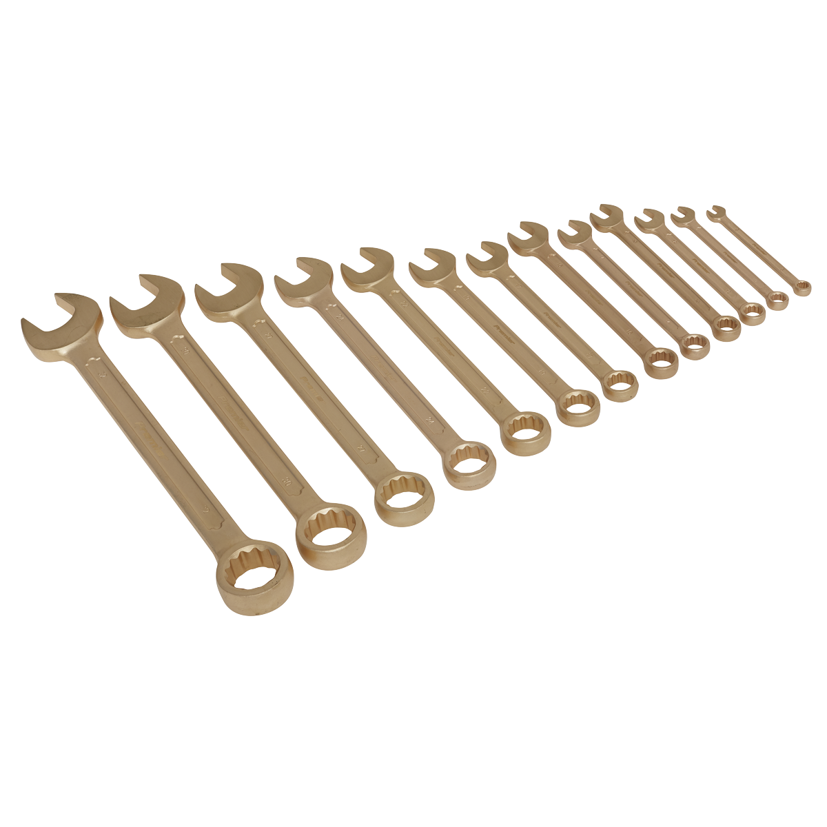 13pc Combination Spanner Set - Non-Sparking