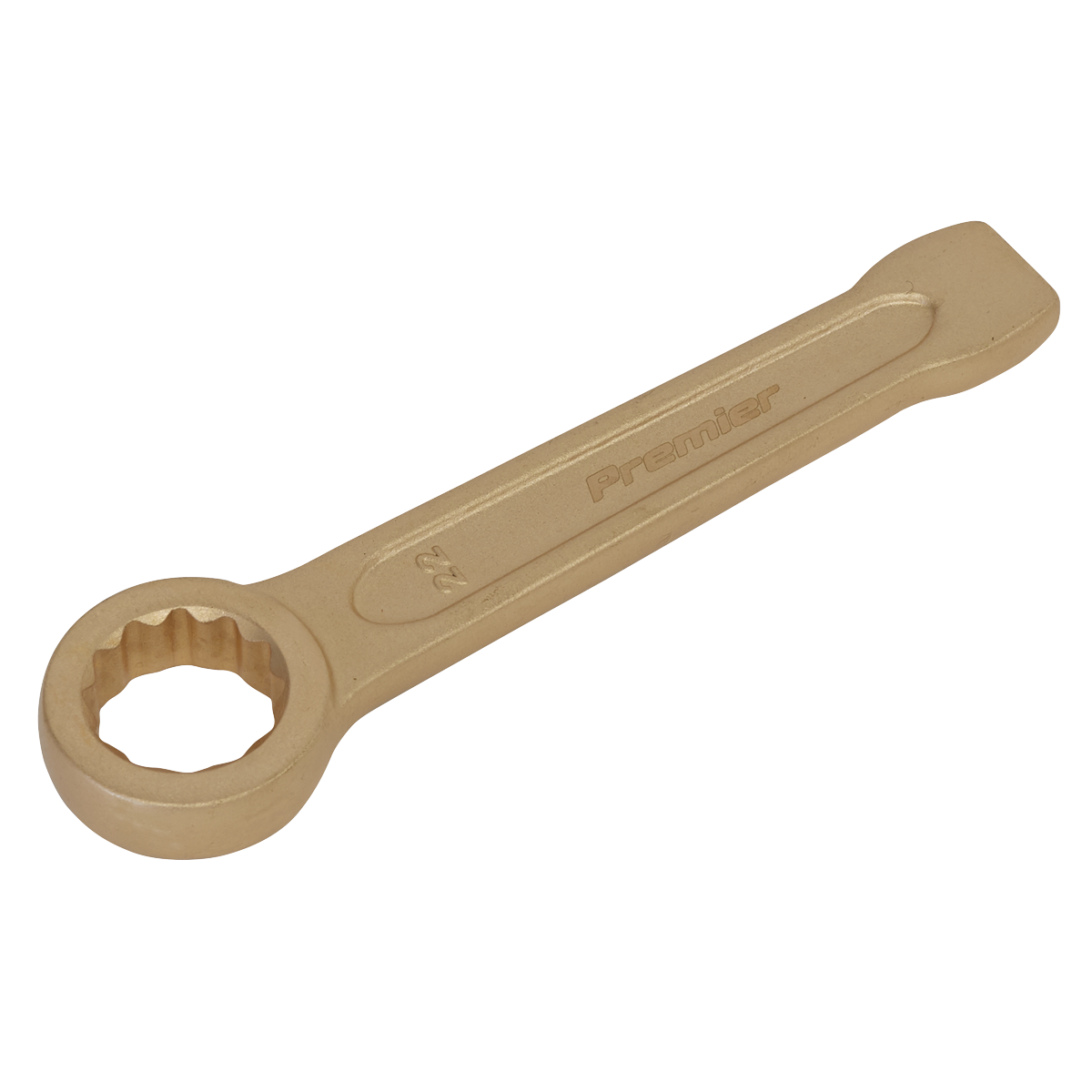 22mm Ring End Slogging Spanner - Non-Sparking