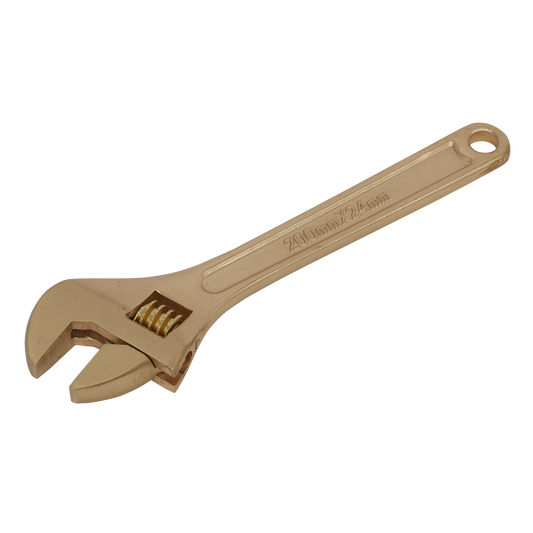 200mm Adjustable Wrench - Non-Sparking