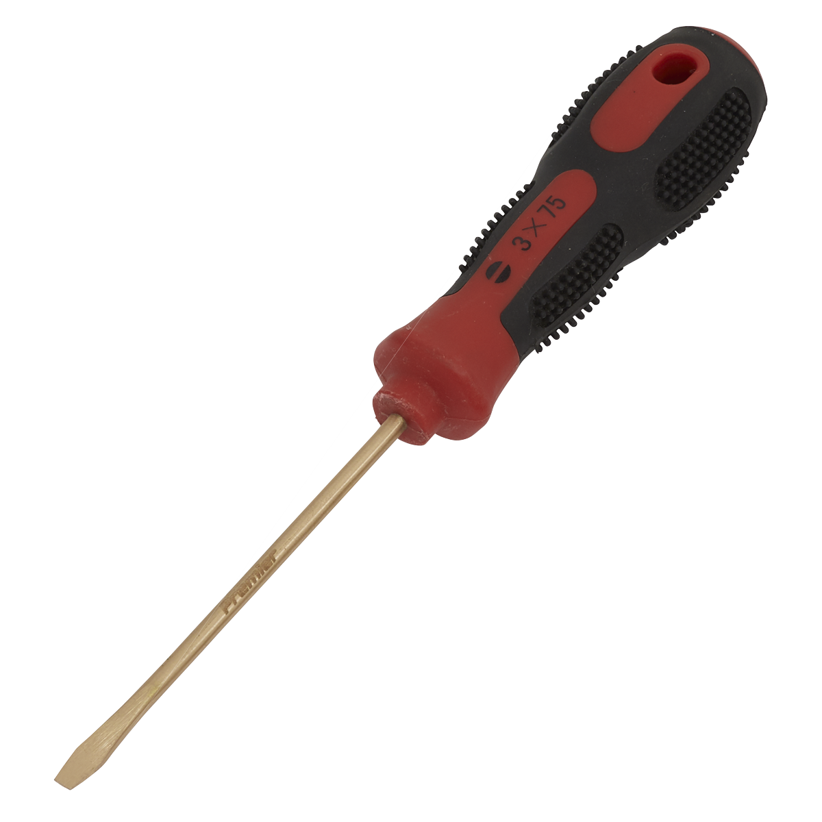 3 x 75mm Slotted Screwdriver - Non-Sparking