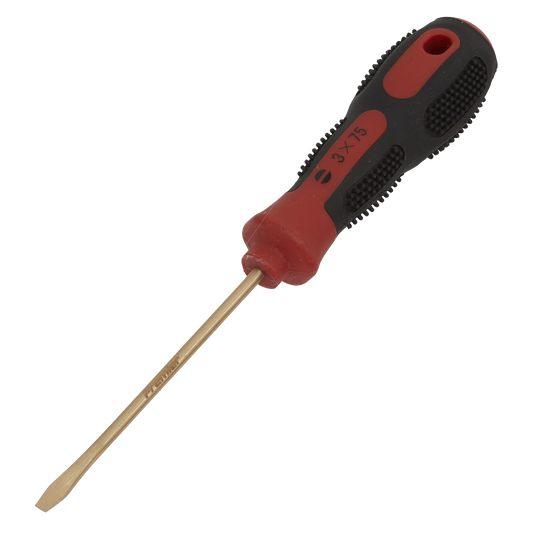 3 x 75mm Slotted Screwdriver - Non-Sparking