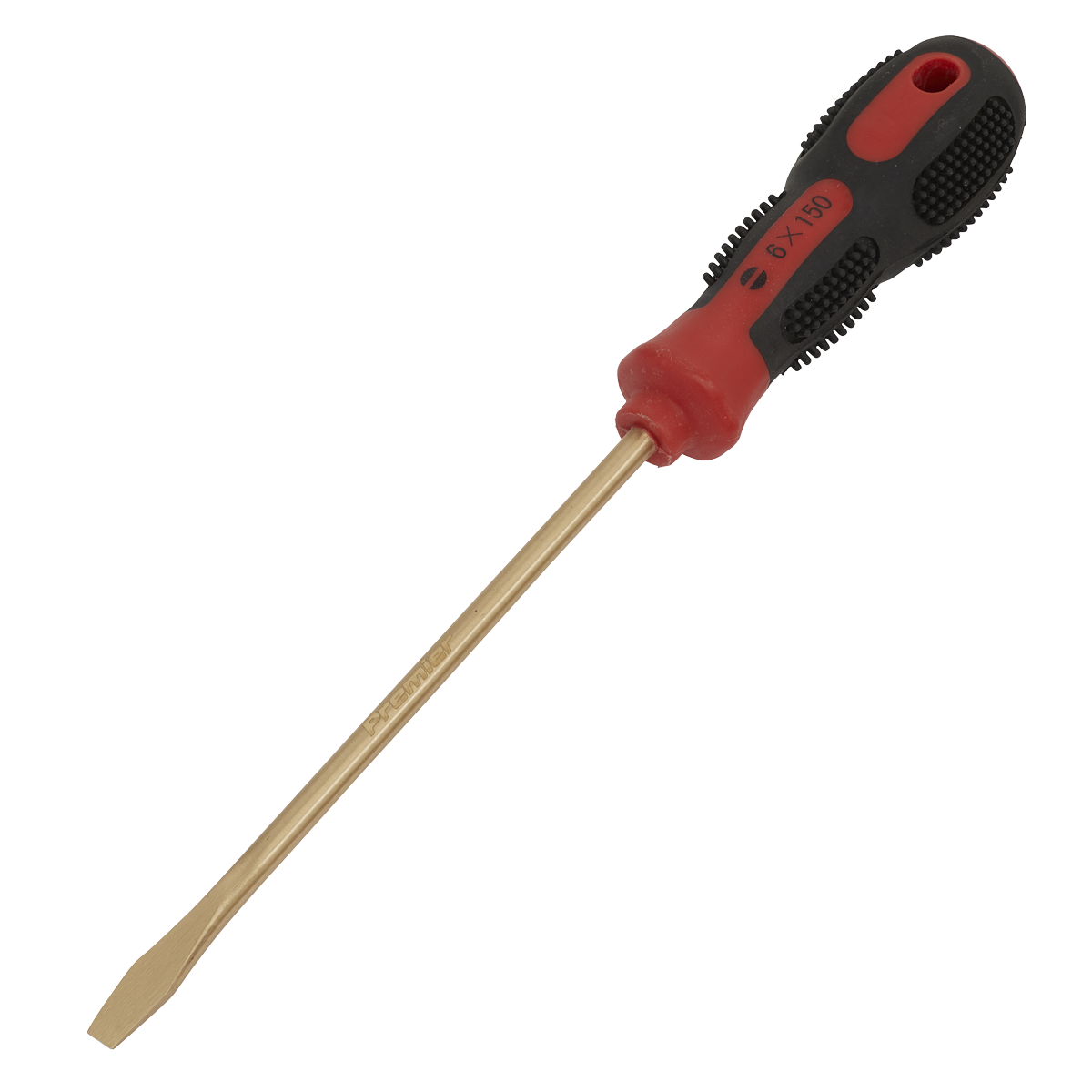 6 x 150mm Slotted Screwdriver - Non-Sparking