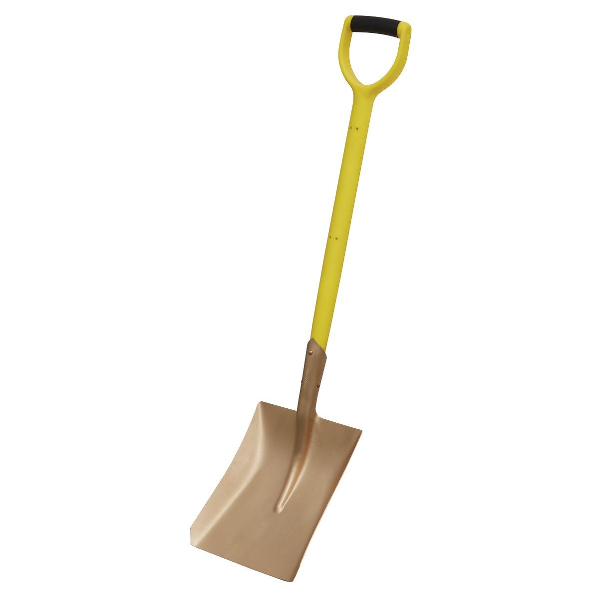 240 x 418 x 990mm Square Shovel - Non-Sparking