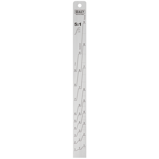 Aluminium Paint Measuring Stick 5:1/5:3