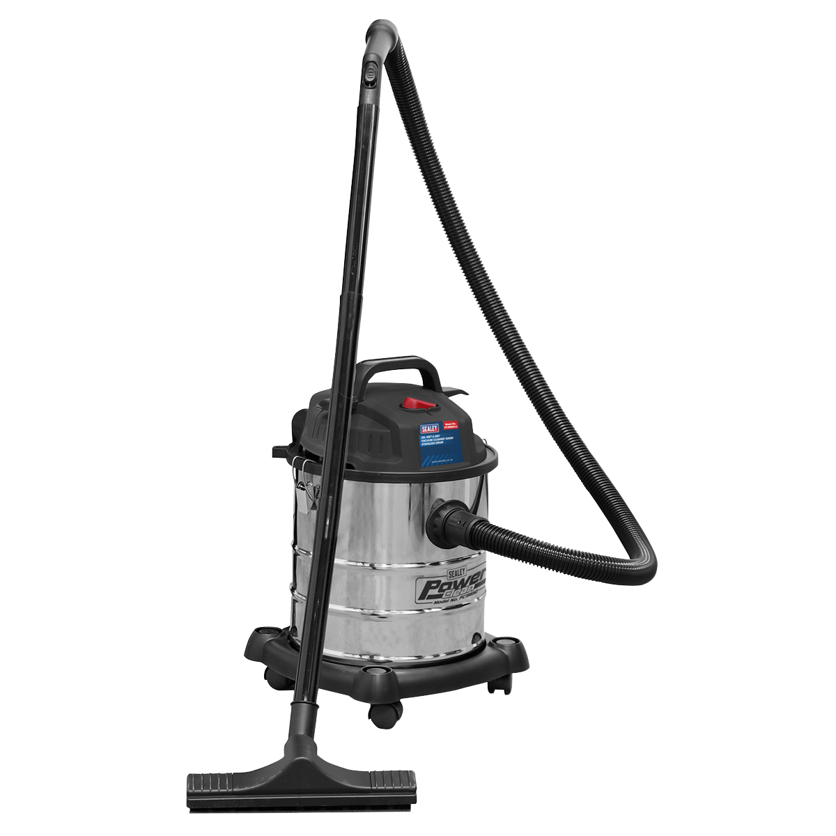 20L Wet & Dry Vacuum Cleaner 1200W Stainless Drum