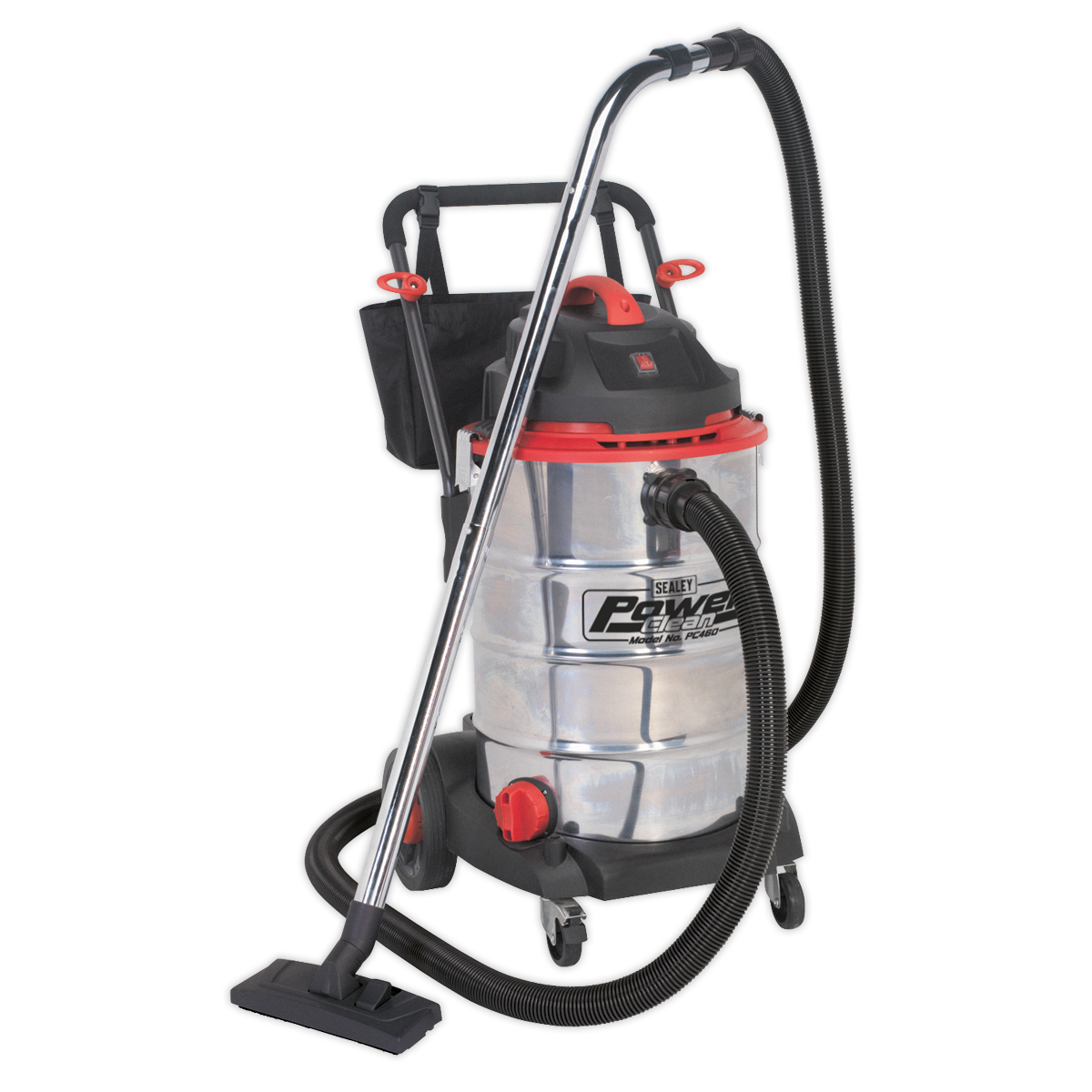 60L Wet & Dry Vacuum Cleaner 1600W Stainless Drum