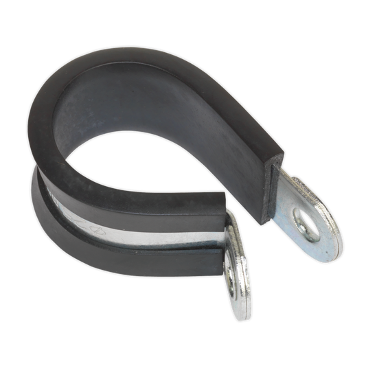 Ø25mm Rubber Lined P-Clip - Pack of 25