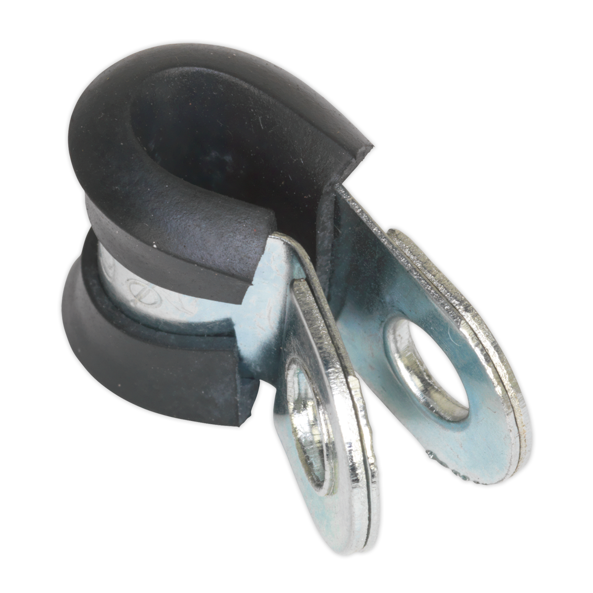 Ø6mm Rubber Lined P-Clip - Pack of 25