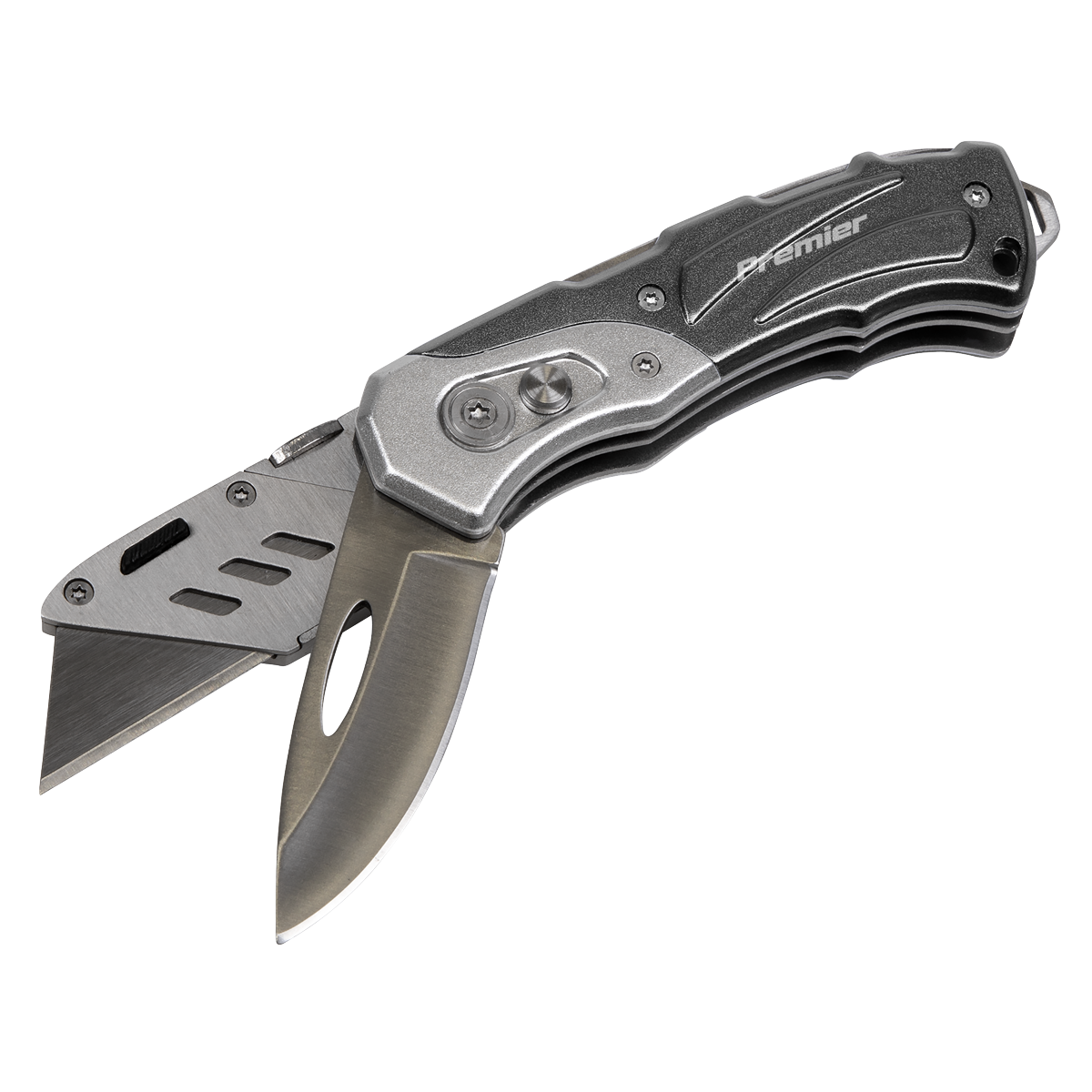 Locking Pocket Knife - Twin-Blade