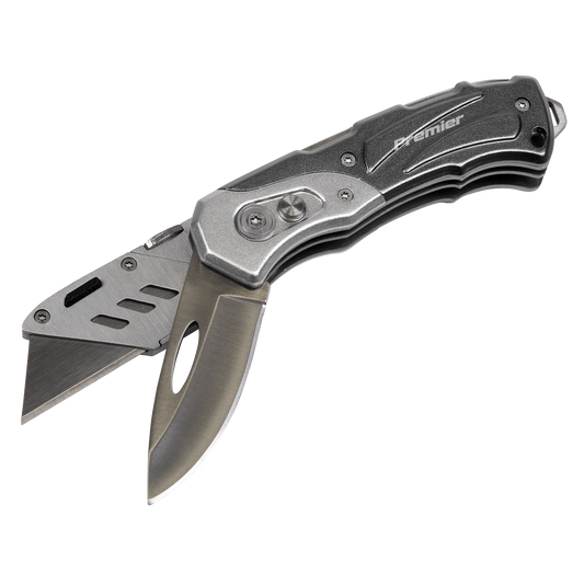 Locking Pocket Knife - Twin-Blade