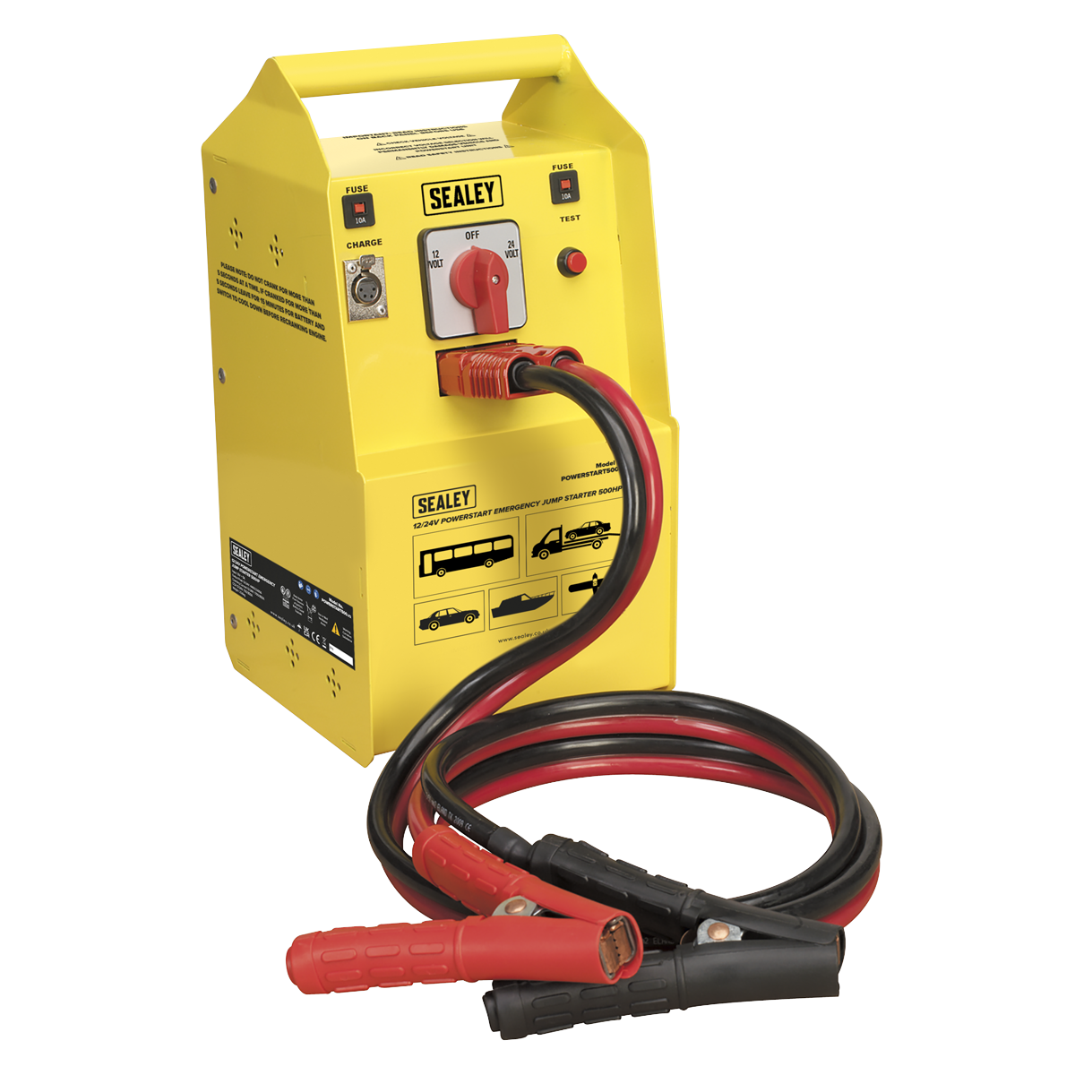 12/24V PowerStart Emergency Jump Starter 500hp