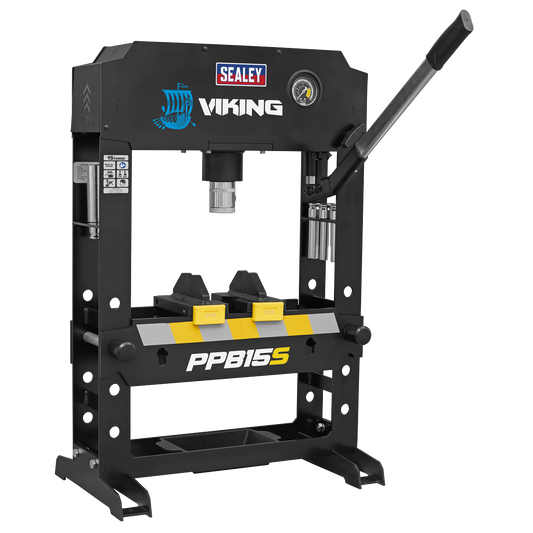 15 Tonne Viking Heavy-Duty Hydraulic Press - Bench Type