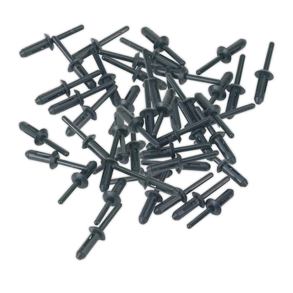 Ø6.6 x 17.2mm Plastic Rivet - Pack of 50