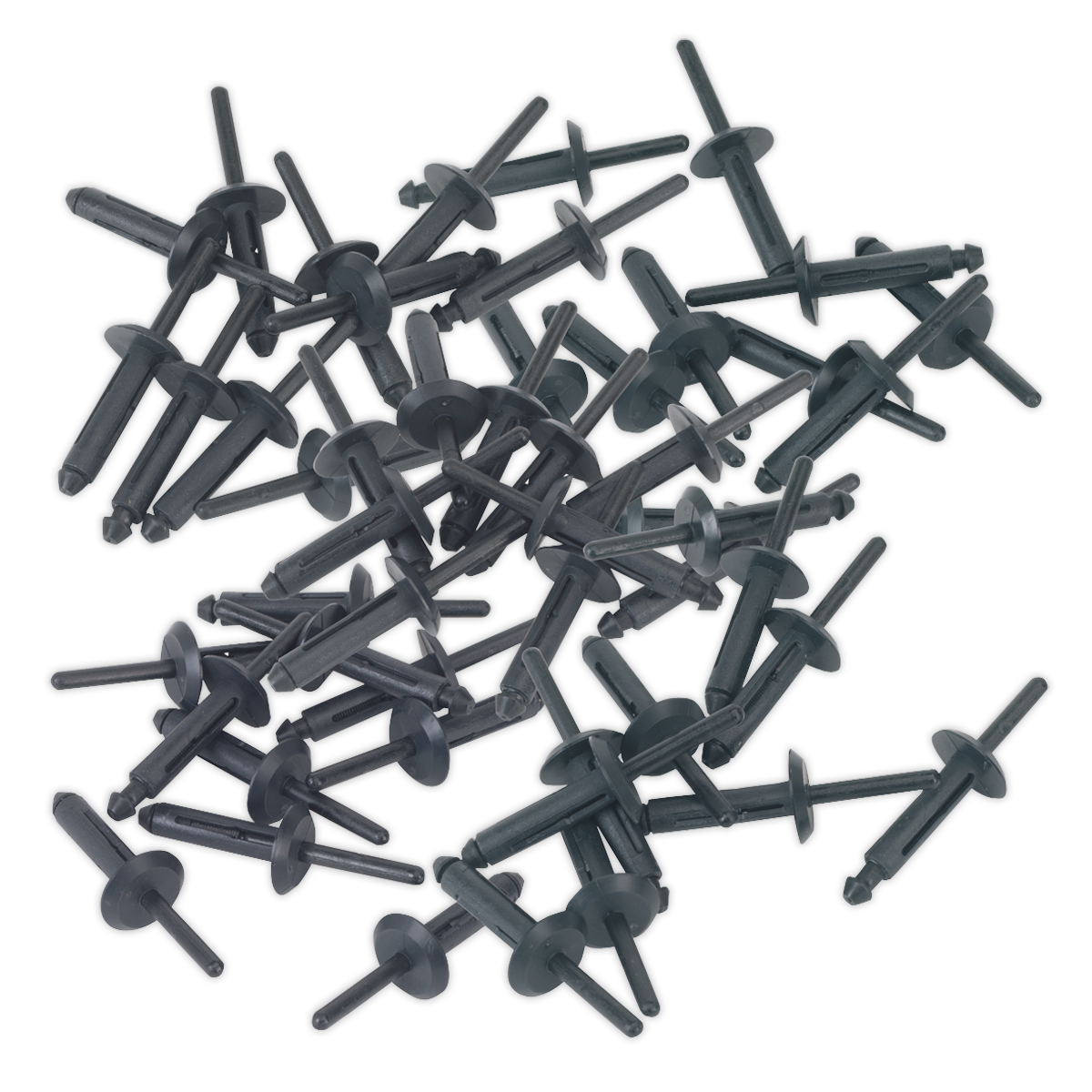 Ø6.3 x 25.2mm Plastic Rivet - Pack of 50