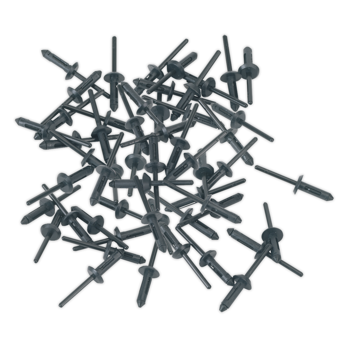 Ø5 x 17.2mm Plastic Rivet - Pack of 50