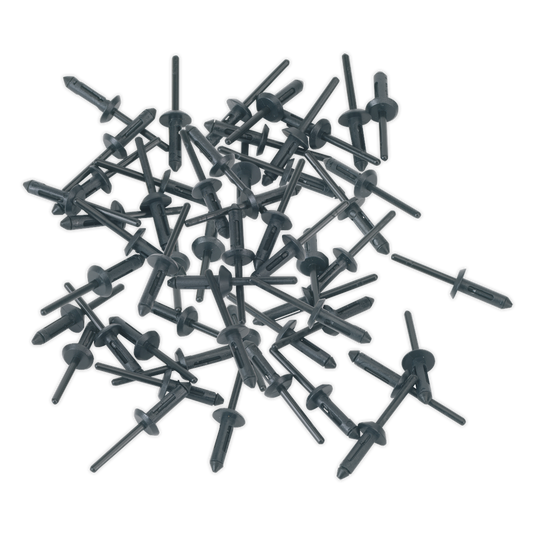 Ø5 x 17.2mm Plastic Rivet - Pack of 50