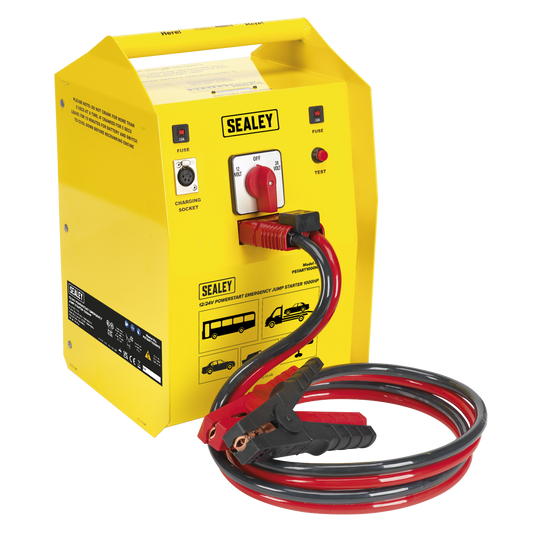 12/24V PowerStart Emergency Jump Starter 1000hp