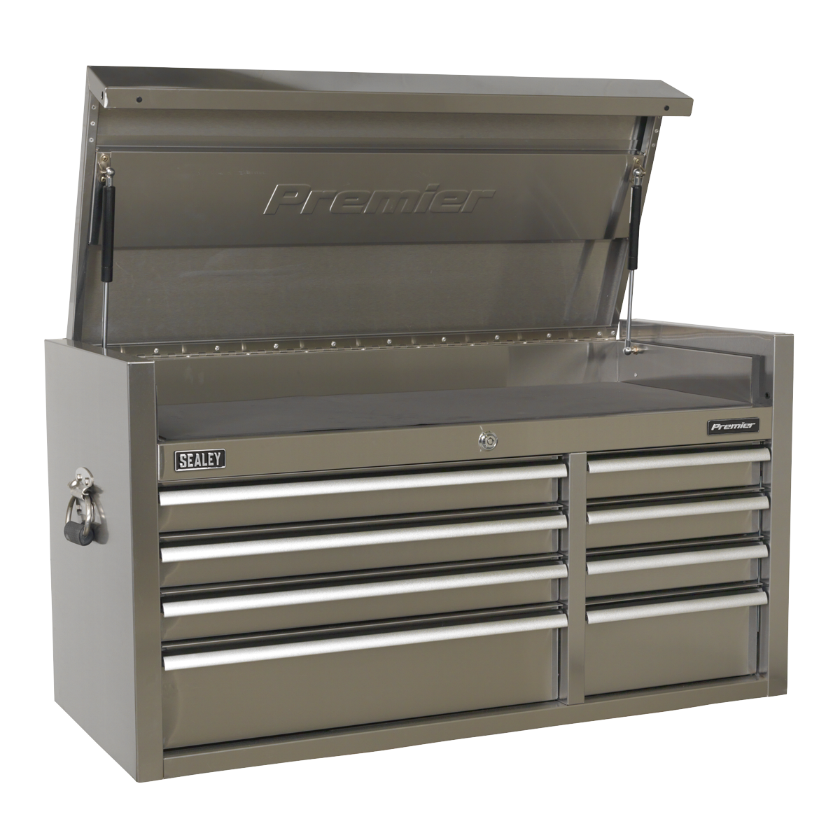 8 Drawer 1055mm Stainless Steel Heavy-Duty Topchest