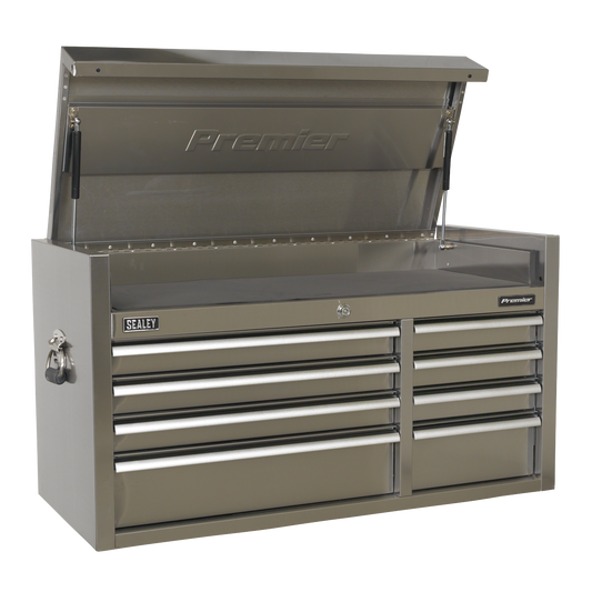 8 Drawer 1055mm Stainless Steel Heavy-Duty Topchest