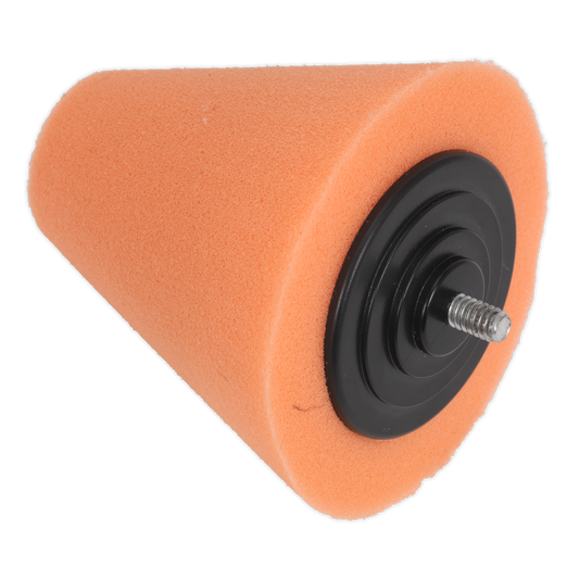 Buffing & Polishing Foam Cone - Orange/Firm