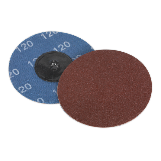 Ø75mm Quick-Change Sanding Disc 120Grit - Pack of 10