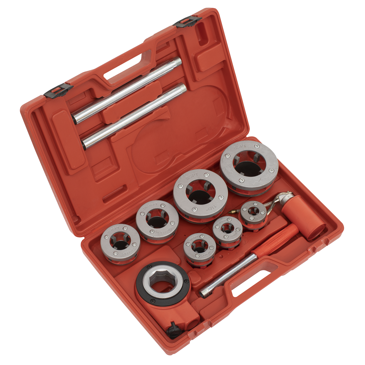 3/8"- 2"BSPT Pipe Threading Kit