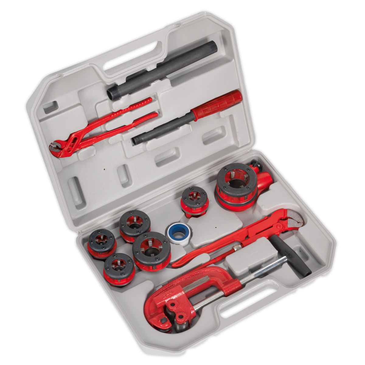 1/4" - 1-1/4"BSPT Pipe Threading Kit