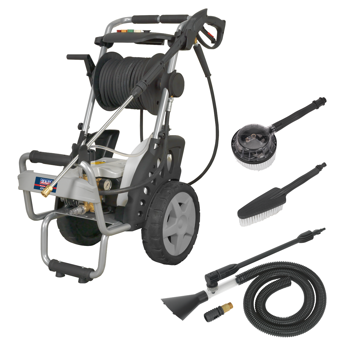 Professional Pressure Washer 150bar with Accessories