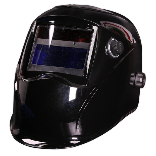 Auto Darkening Welding Helmet - Shade 9-13 - Black