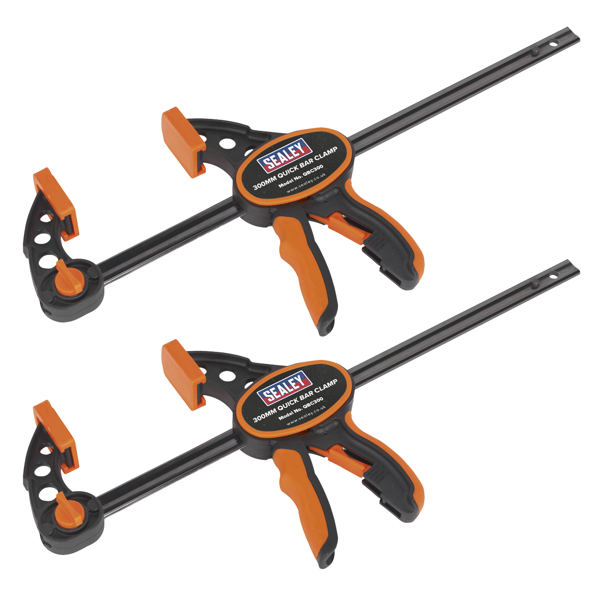 2pc 300mm Quick Bar Clamp Set