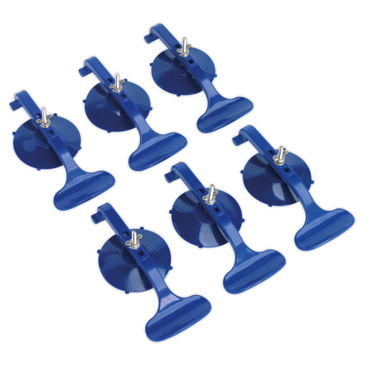 6pc Suction Clamp Set