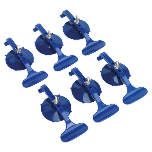 6pc Suction Clamp Set