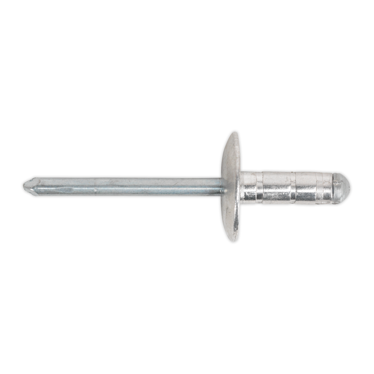 Ø4.8 x 19mm Aluminium Multi-Grip Rivet Large Flange - Pack of 200