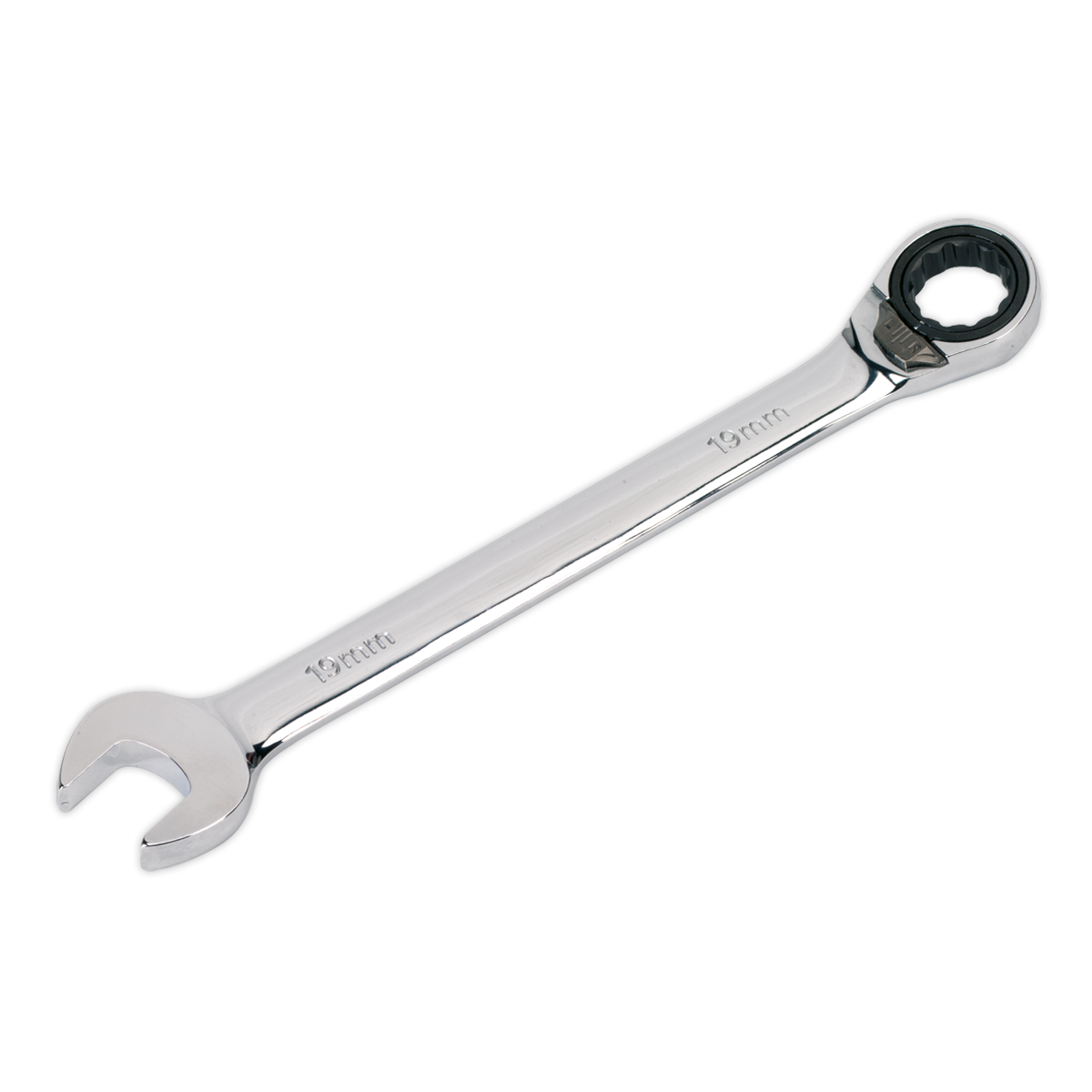 19mm Reversible Ratchet Combination Spanner