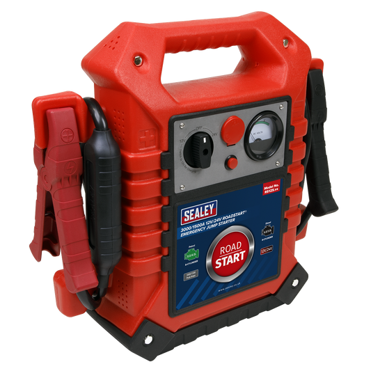 3000/1500A 12V/24V RoadStart® Emergency Jump Starter