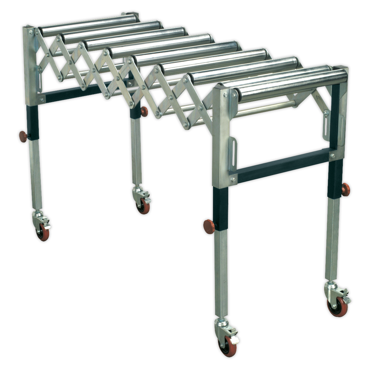 450-1300mm Adjustable Roller Stand - 130kg Capacity