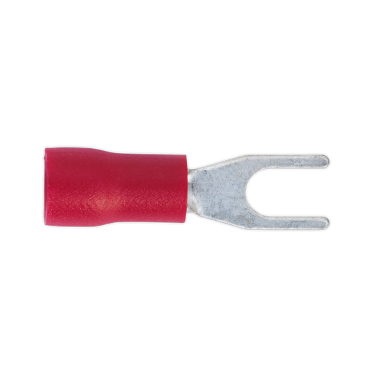 Ø3.7mm (4BA) Red Easy-Entry Fork Terminal - Pack of 100